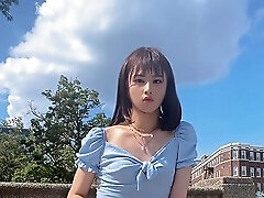 Cute Chinese Cd Wanks Amp Cums In Public